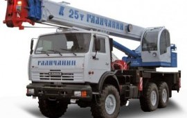 Аренда автокрана 25 т.