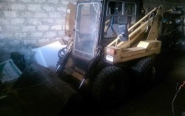 Мини экскаватор-погрузчик с 2 ковшами МКСМ 800