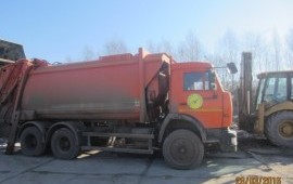 МУСОРОВОЗ на шасси КАМАЗ 65115-62