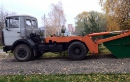 Мусоровоз Маз