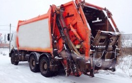 Мусоровоз МАЗ КО427-90 на шасси Маз-6303А3