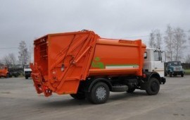 Мусоровоз Маз