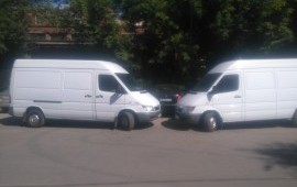 Перевозка до 2х тонн. Mersedes Sprinter 15 кубов