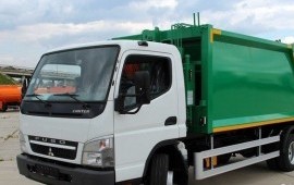 Мусоровоз на базе Mitsubishi Fuso Canter