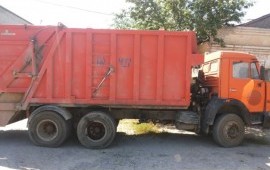 Мусоровоз КО-505 на базе КАМАЗ-53213