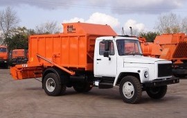 Мусоровоз ГАЗ КО-440 Коммаш