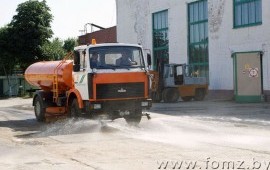 Услуги по аренде поливомоечных машин с водителем