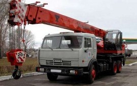 Аренда Автокрана 20 тонн 22 метра