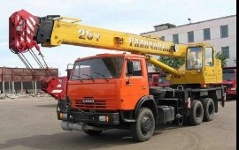 Аренда Автокрана 25 тонн.