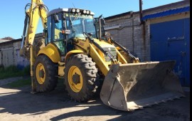 Аренда экскаватора погрузчика New Holland