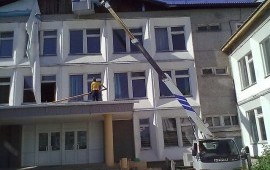 Японские автовышка ЛЕБЁДКА спил и вывоз