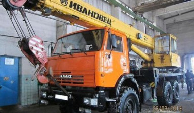 Автокран 25 тонн 22 метра вездеход в Гордеевке