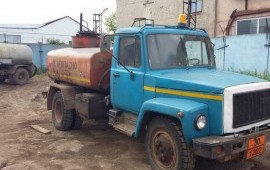 Аренда бензовоза-топливозаправщика ГАЗ
