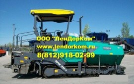 Аренда асфальтоукладчика Vogele от собственника