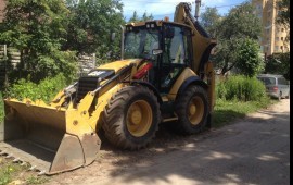 Аренда экскаватора погрузчика CAT 444F недорого