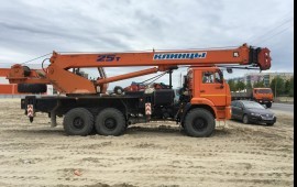 Аренда автокрана 25 тонн