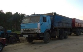 Камаз 5320 с прицепом