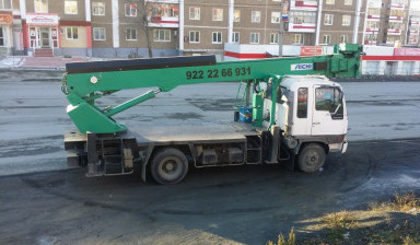 Услуги японских автовышек от15 до 26 метров.