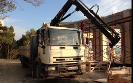 Услуги крана манипулятора, грузоперевозки