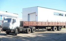 Грузоперевозки Камаз п\прицеп