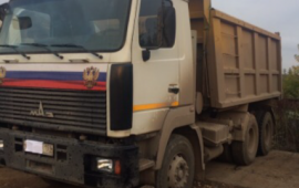 Услуги самосвала 20 тонн