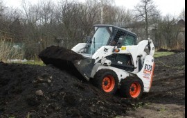 Bobcat. Аренда мини-погрузчика.