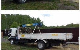 Аренда крана манипулятора ( сам гружу- сам вожу)