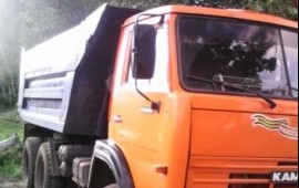 Доставка на а/м Камаз. Торф