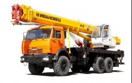 Услуги автокранов от собственника 25тон-31метр