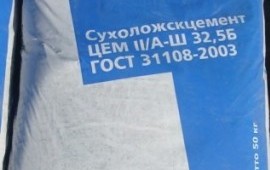 Цемент Сухой Лог пц. 400