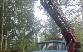 Автовышка телескоп 18м