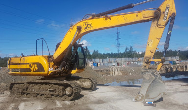 Аренда гусеничного экскаватора JCB 220 ! Спб в Вырице