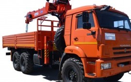 Манипулятор камаз, борт, 10 т, стрела 3 т