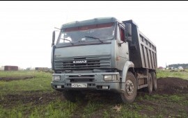 Услуги самосвала КАМАЗ 6520