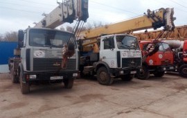 Аренда автокрана 25т,32т,40т,50т