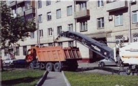 Укладка асфальта