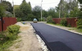 Асфальтирование. Дорожные работы