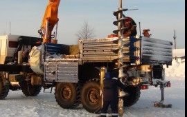 Аренда УБМ-85. Услуги ямобура. Сваи, скважины
