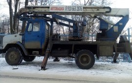 Аренда автовышки22 метра, телескоп