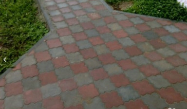 Укладка брусчатки, тротуарной плитки