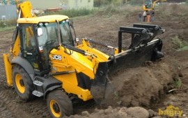 Услуги ЭКСКАВАТОРА- ПОГРУЗЧИКА JCB 3cx. аренда