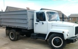 Газ самосвал. Вывоз мусора