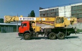 Аренда Автокрана МОТОВИЛИХА 35т