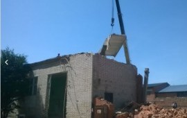 Снос, зданий демонтаж