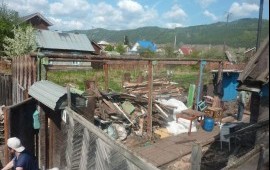 Демонтаж деревянных домов, строений. разбор погруз