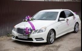 Аренда на свадьбу белый Mercedes AMG