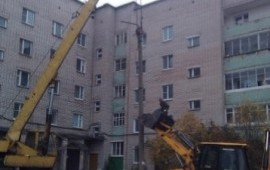 Демонтаж домов, строений, конструкций
