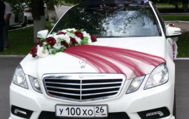 Свадебные автомобили и украшения
