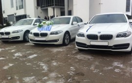 ПРОКАТ АВТО НА СВАДЬБУ BMW5 БМВ5