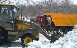 Уборка снега